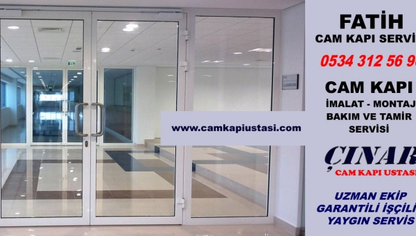 Laleli Cam Kapı Tamiri