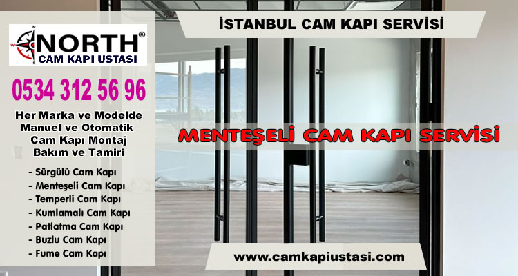 Menteşeli Cam Kapı Tamiri